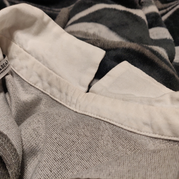 Pull&Bear Grey Babydoll Smock Dress with Collar Small - Picture 9 of 13